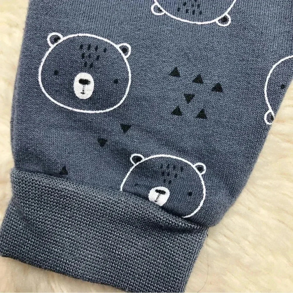 Rene Rofe  Baby Sweatpants Blue / White Bears Size 0-3 Months - Picture 2 of 16